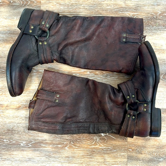 Frye Shoes - Frye Harness Boots Size 8 1/2